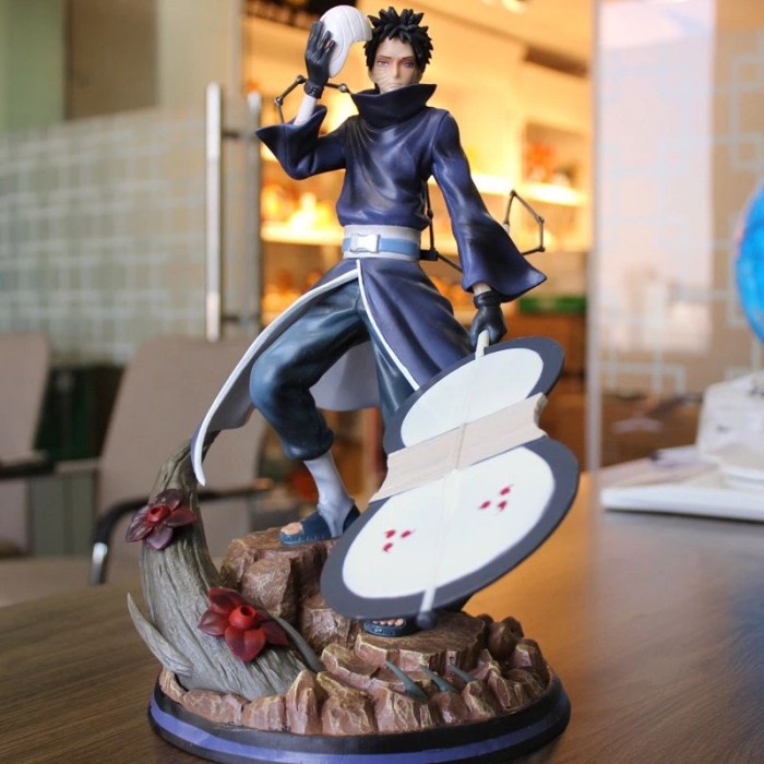 ACTION FIGURE NARUTO AKATSUKI UCHIHA OBITO - KOLEKSI MAINAN GK TERLARIS