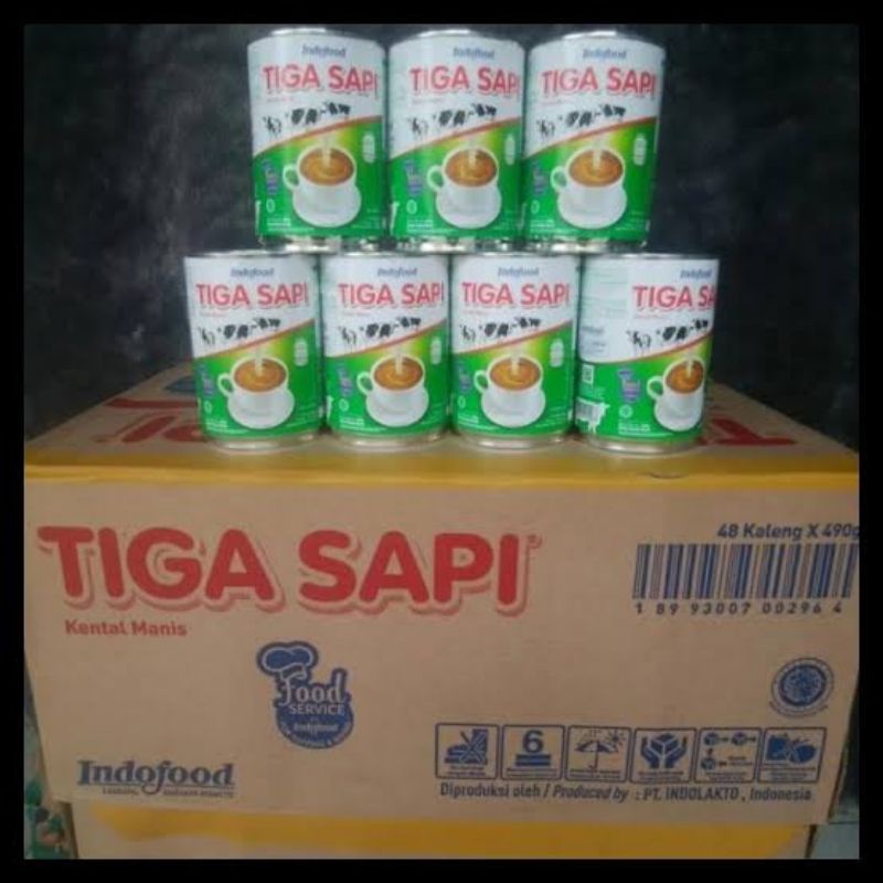 

krimer kental manis tiga sapi 1 dus isi 48