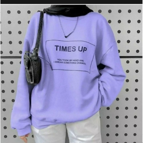 JAKET BASIC WANITA TIMES UP PURPLE