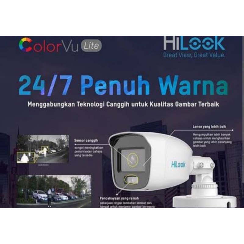 Hilook cctv turbo1080 Colorvu