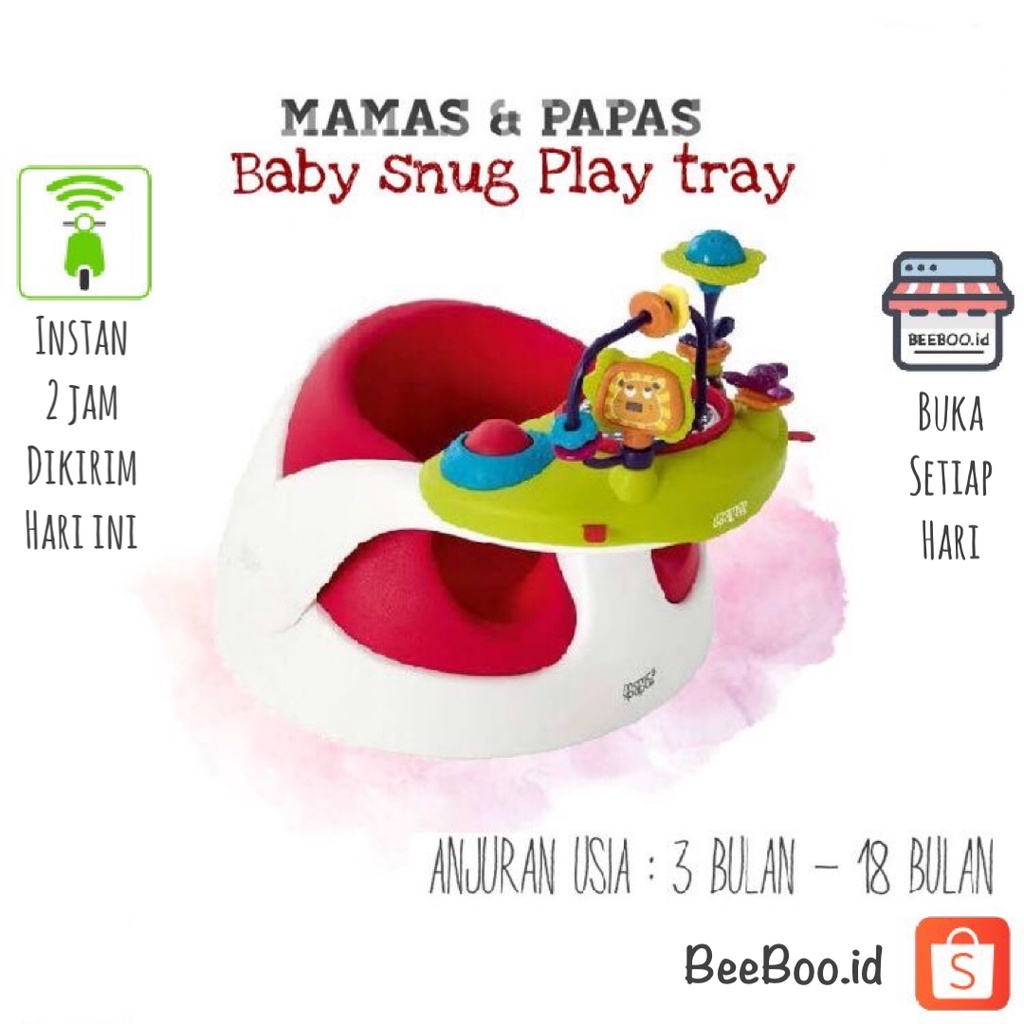 [READY STOCK ] [SEWA] BABY CHAIR Mamas Papas SNUG Kursi Makan Bayi
