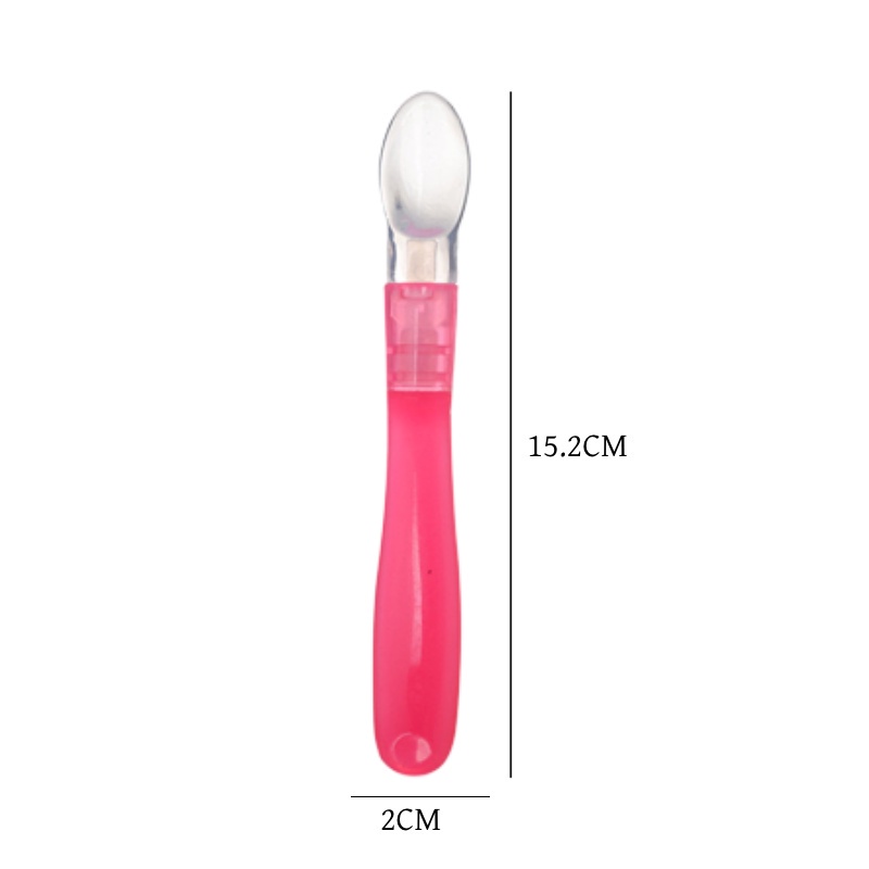 [EIKE] SENDOK MAKAN BAYI SILIKON FOOD GRADE SAFETY / SENDOK MAKAN BABY LENTUR / BABY SPOON SILICONE