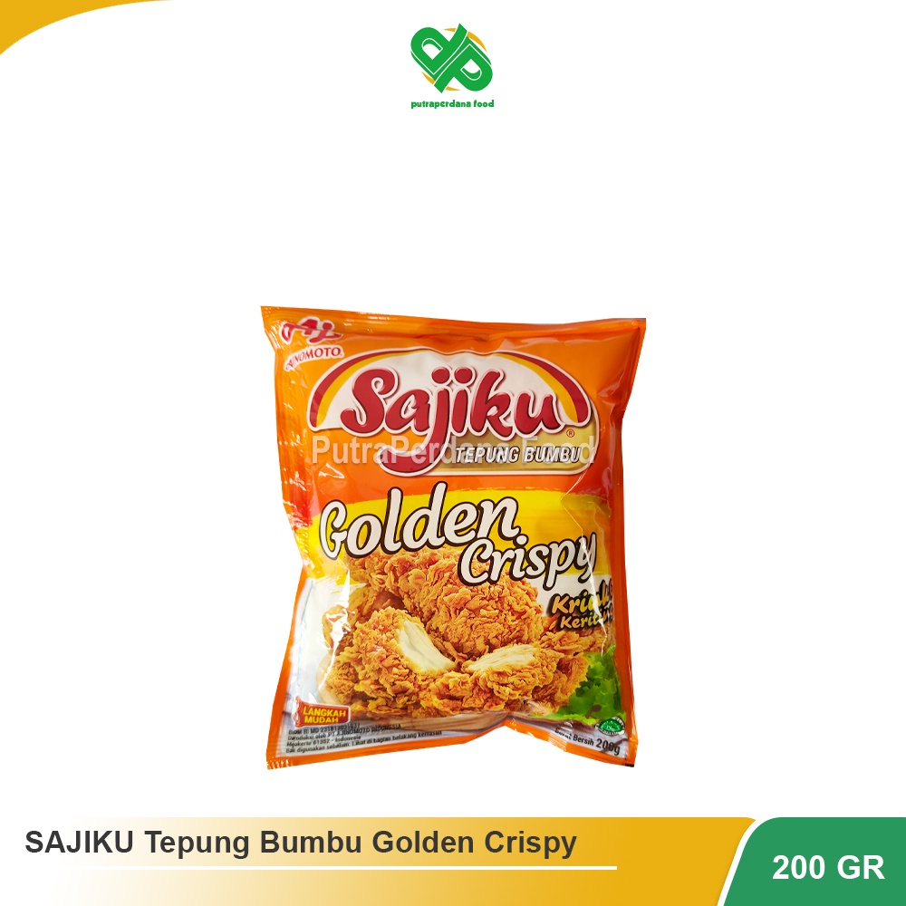 

SAJIKU Tepung Bumbu Golden Crispy 200gr