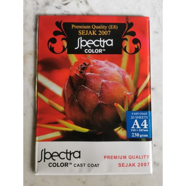 kertas foto spectra 230 grm