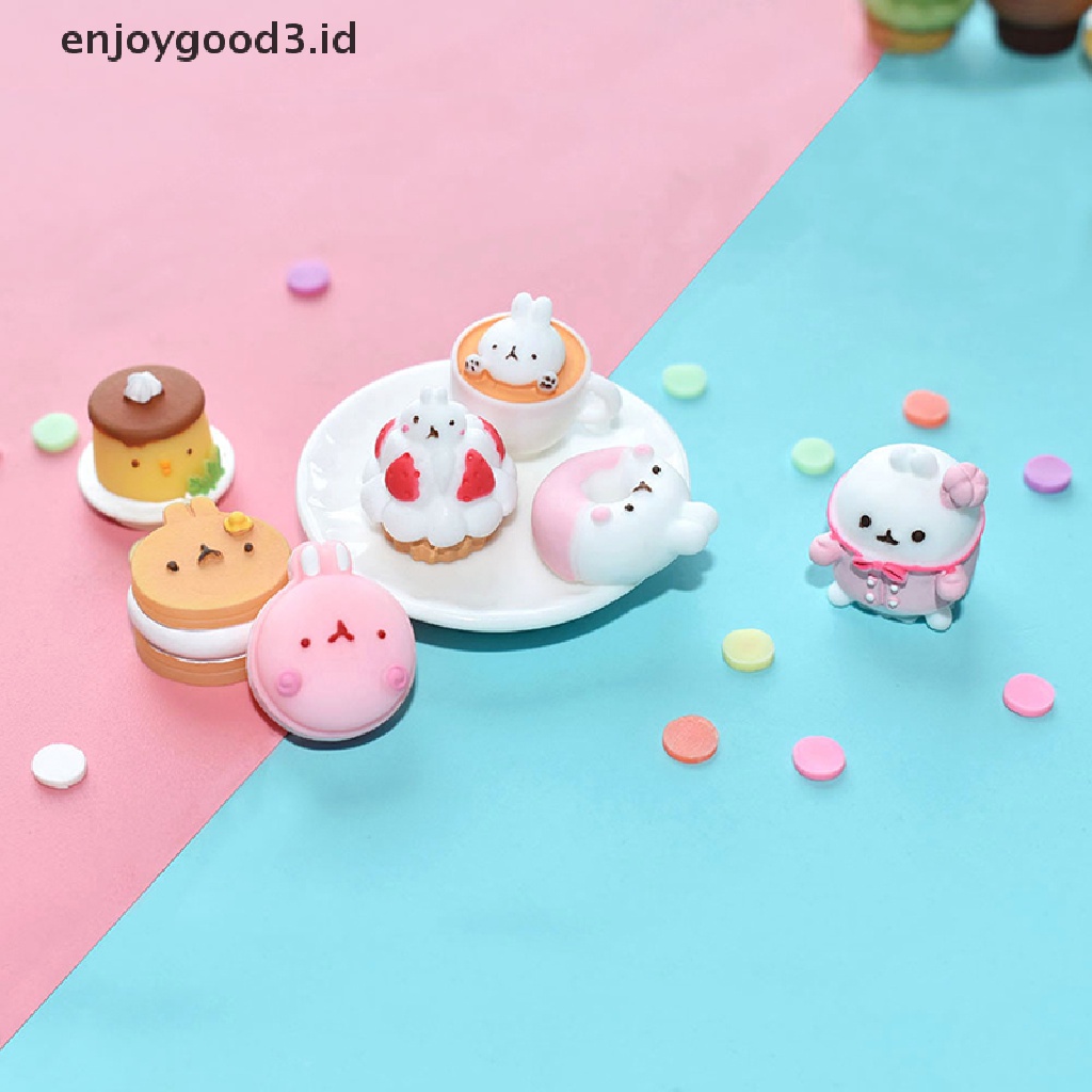[Rready Stock] 2Pcs Resin Campuran Kue Datar Kembali Cabochons Scrapbooking DIY Perhiasan Craft Dekorasi Aksesoris (ID)