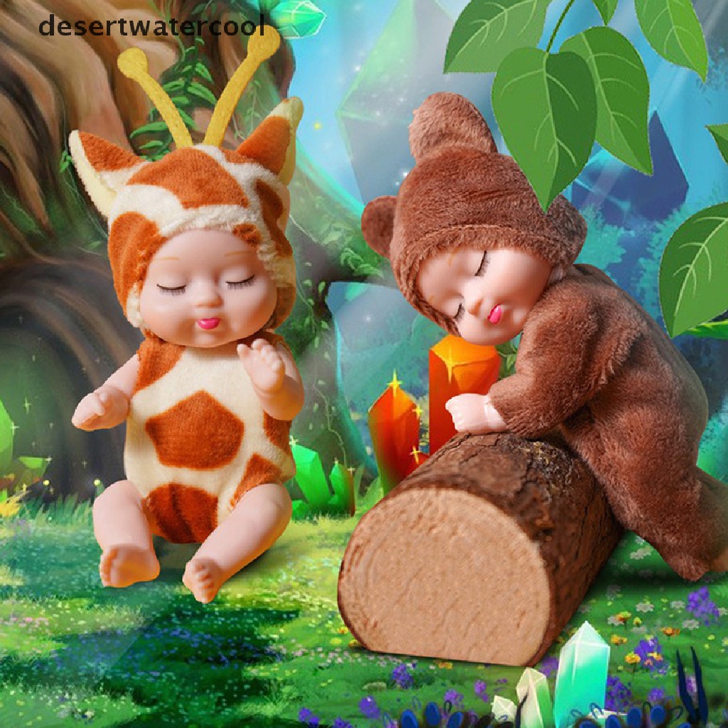 Deid Boneka Baby Reborn Animal Series Silikon Manusia Hidup Reborn Gadis Anak Mainan Hadiah Martijn