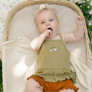 Bohopanna Eliz Tanktop 6M-4Y Tanktop Reeb / Atasan Kutung Reeb Bordir Fashion Anak Perempuan