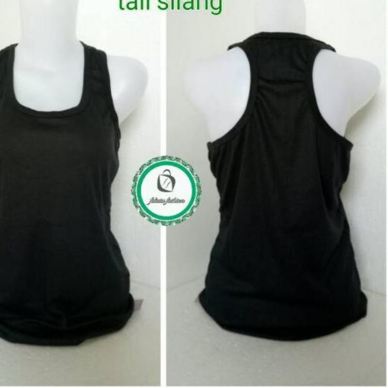 Tanktop Jumbo | Tengtop | Kaos singlet | Kaos Dalam wanita Agnes Jumbo size XL