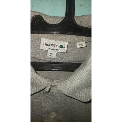 preloved kaos polo wanita laki laki lacoste original