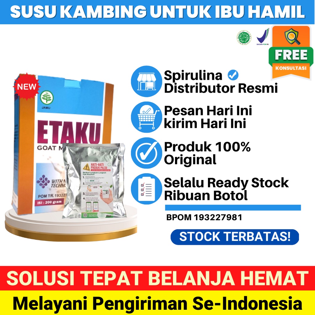 Susu Kambing Untuk Ibu Hamil_Suplemen Ibu Hamil_Vitamin Ibu Hamil_Susu Kambing Etaku Goatmilk