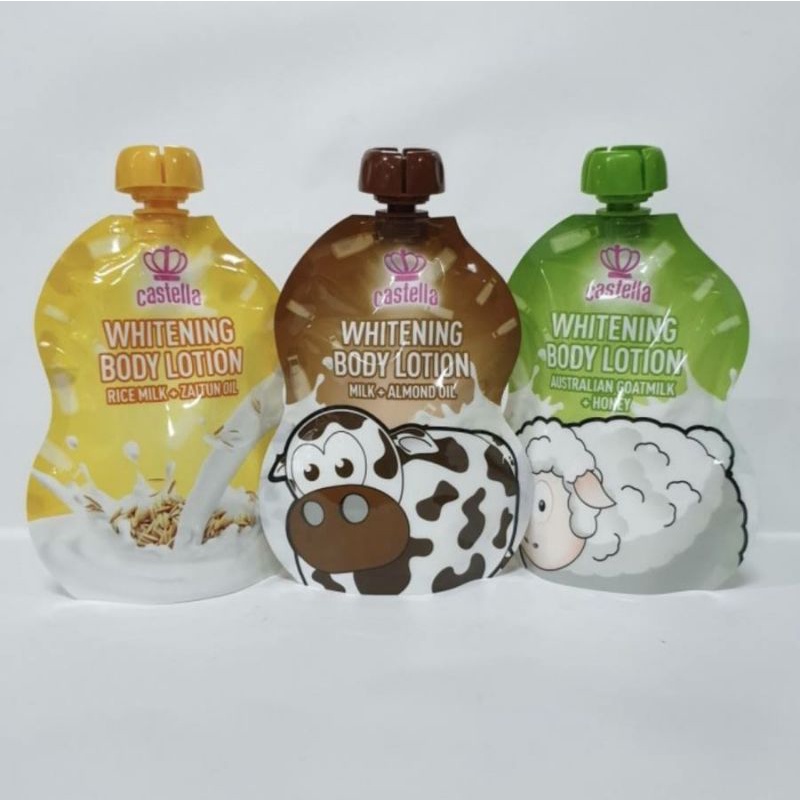 Jual CASTELLA BODY WHITENING LOTION 150ML Shopee Indonesia