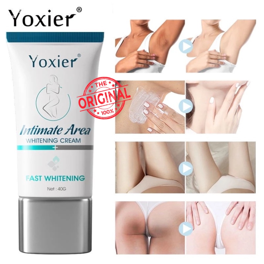 YOXIER Whitening Cream Dark Knees And Elbows Strong Whitening Cream Cepat Mencerahkan Tubuh Ekstrim