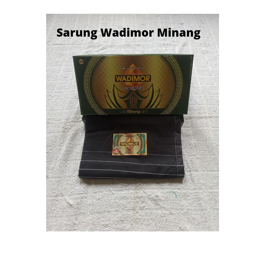 Sarung Wadimor Minang Perlengkapan Haji Umroh