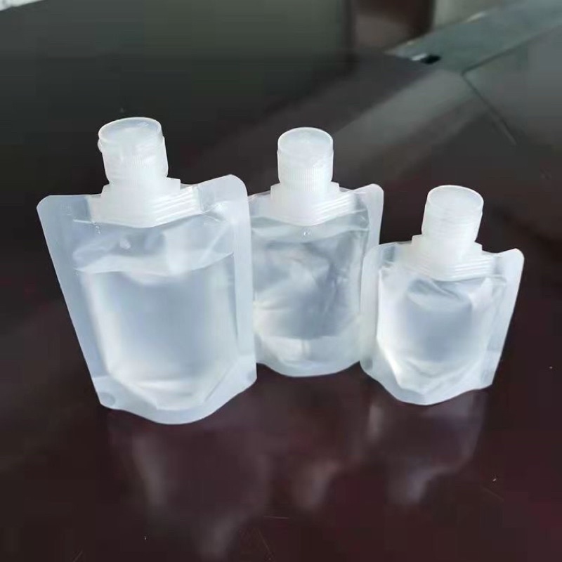 OliveShop ❤️ Botol Pouch Refill Plastik Tempat Sabun Cair Isi Ulang Fliptop Travel Organizer