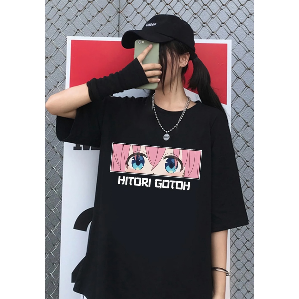 Tshirt Hitori Gotoh Eyes Anime Manga Bocchi the Rock! Premium Unisex