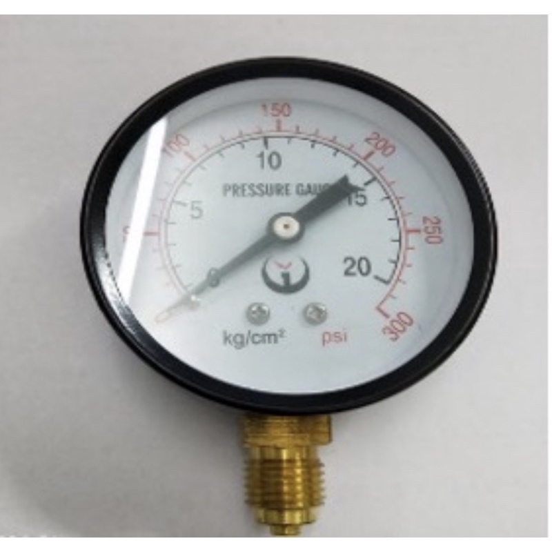 Pressure Gauge / Manometer 25 Bar Diameter 40mm 1/4&quot; Inc