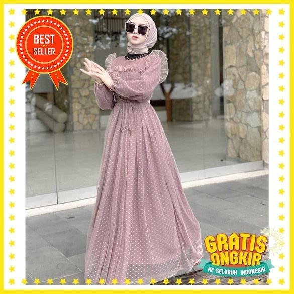 Gamis Putih Polos Wanita Angrata Gamis Ceruty Putih Lapis Furing Moela Morist Spassy Uwais Fesyen Ga