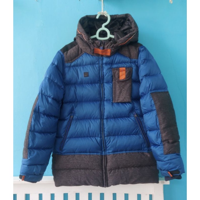 Jaket outdoor bulang bulu angsa gelembung branded FILA original PL/scnd