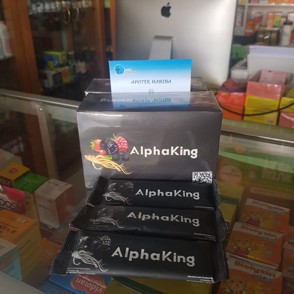 Alphaking original product premium untuk vitalitas pria wanita