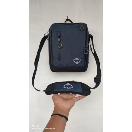 Tas Selempang Pria Ospray bahan tebal anti air # Tas Selempang Netbook Tablet