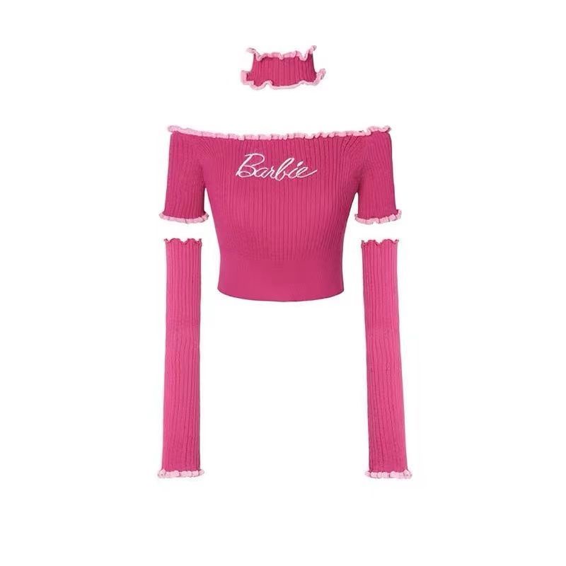 Keren!!! [Bordir Keinginan Murni] Hot Girl Slim Short High Waist Short Sleeve INS Super Hot Net Red Show White Top Dress