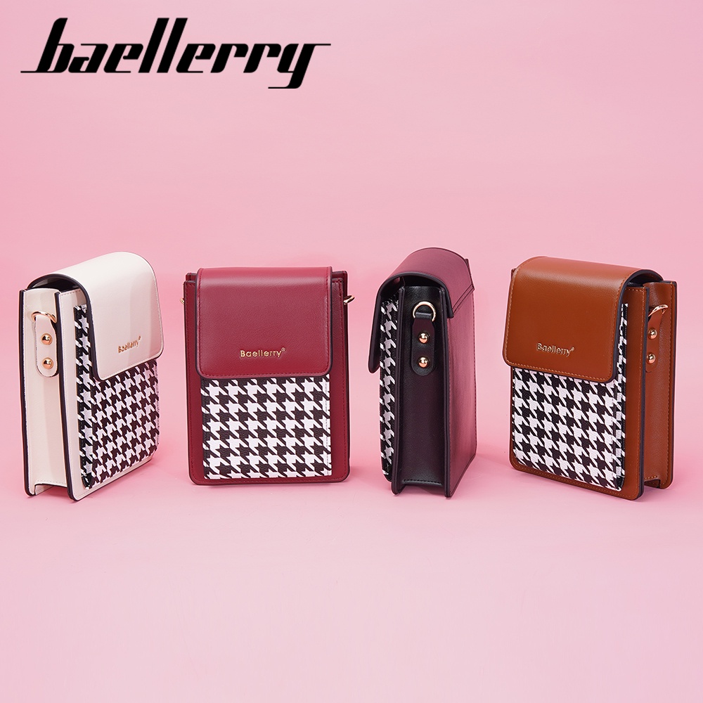 BAELLERRY N8626 Tas Selempang Wanita Bahan Kulit PU Leather Premium WATCHKITE WKOS