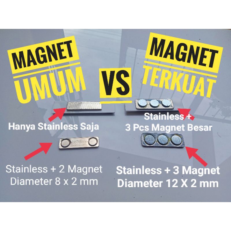 Penjelasan Tentang Pengait Magnet Umum &amp; Magnet Terkuat Untuk Name Tag