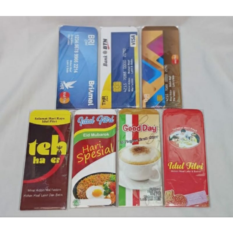 

Amplop Lebaran Unik Uk Jumbo isi 10pcs