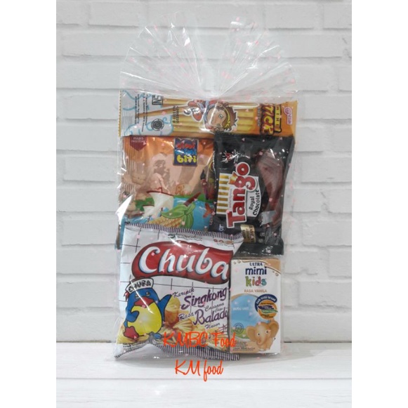 

10 Paket Goodie Bag Ulang Tahun - Bingkisan Hadiah Souvenir - Paket Snack G