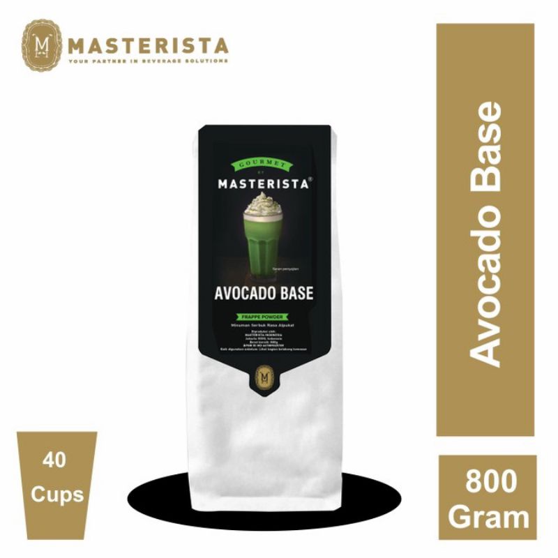 

Masterista powder avocado base / bubuk perasa minuman rasa alpukat