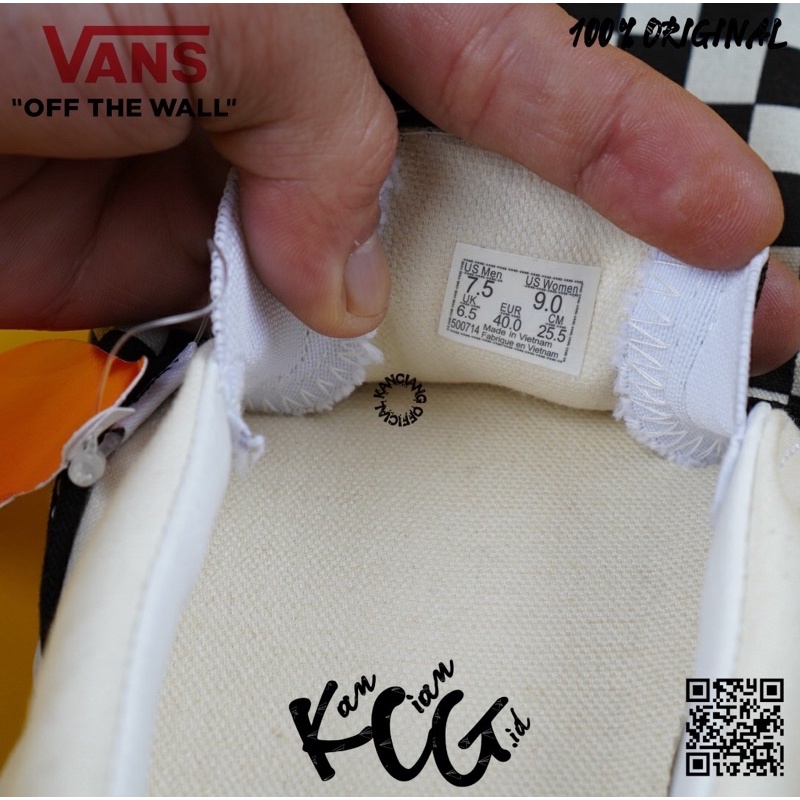 Vans Slip On Chekerboard Classic Original