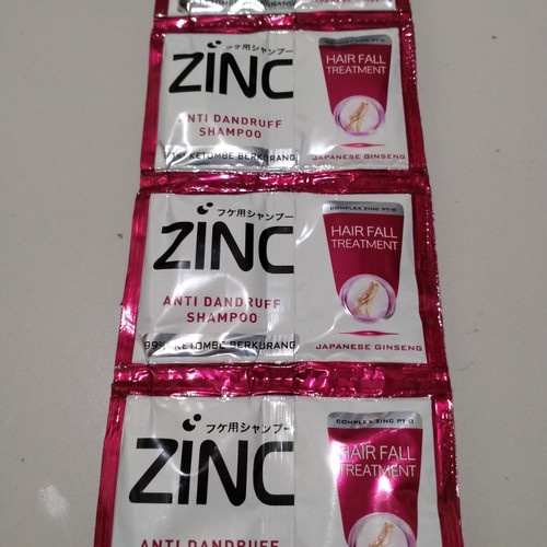 Zinc Shampoo renceng ( 12pcs@10ml)