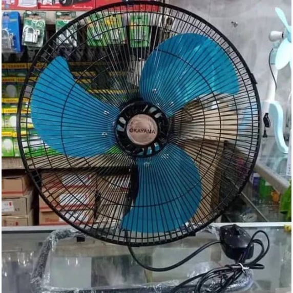 2 IN 1 DESK FAN OKAYAMA + WALL FAN / KIPAS ANGIN OK-1630 (16 INCH)