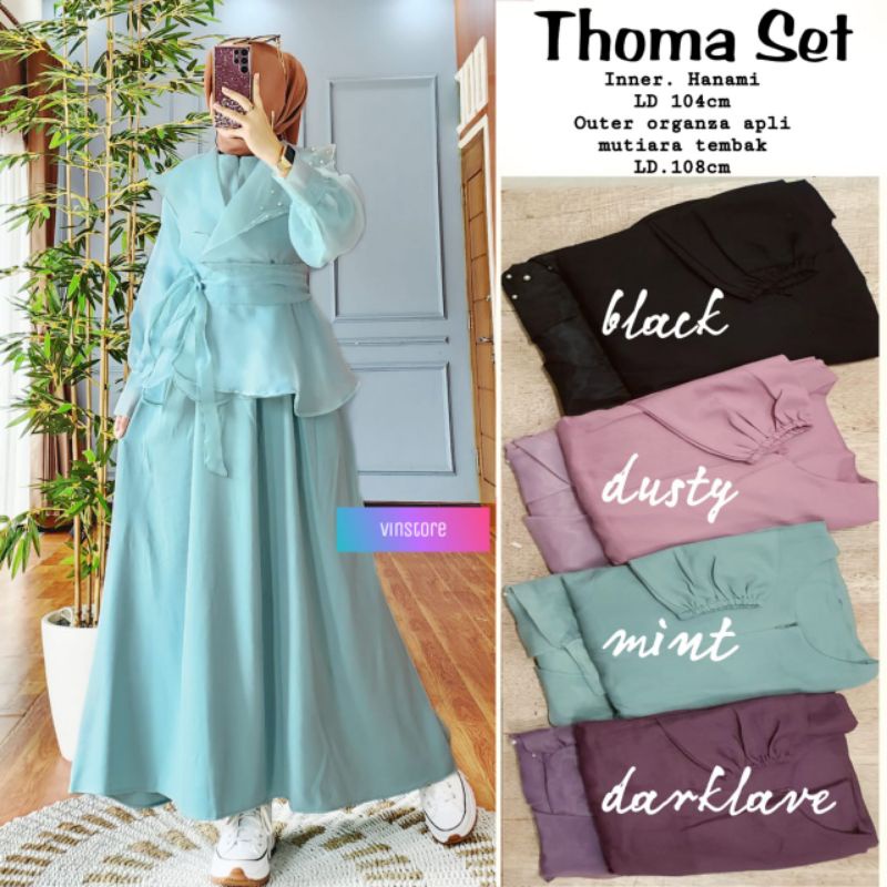 THOMA SET ORIGINAL PRODUK BY ALFASHION