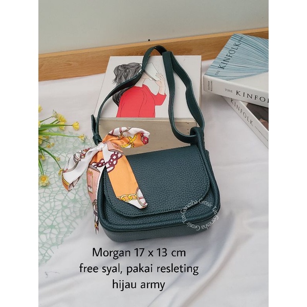 Morgan Slingbag Tas Selempang Dan Bahu Wanita Ala Korea