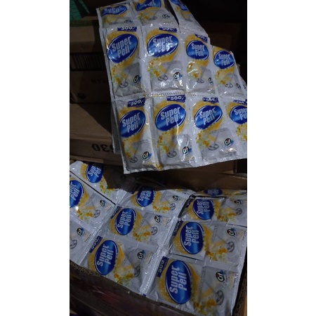 Super pell pembersih lantai  1 renteng  ( 12 sachet) X 3 renteng ( 36 sachet )  Repack/random