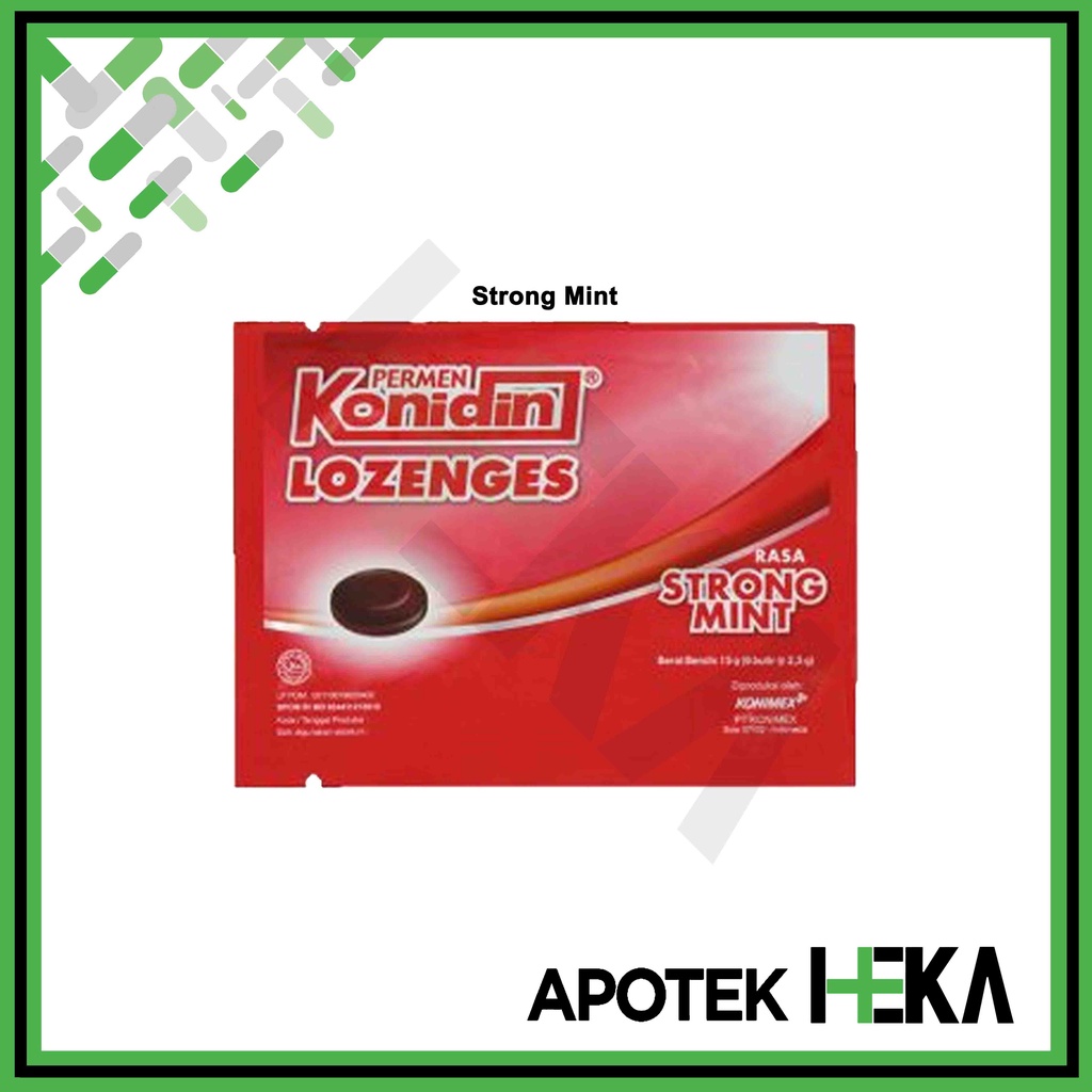 Konidin Lozenges isi 6 - Permen Batuk Sakit Tenggorokan (SEMARANG)