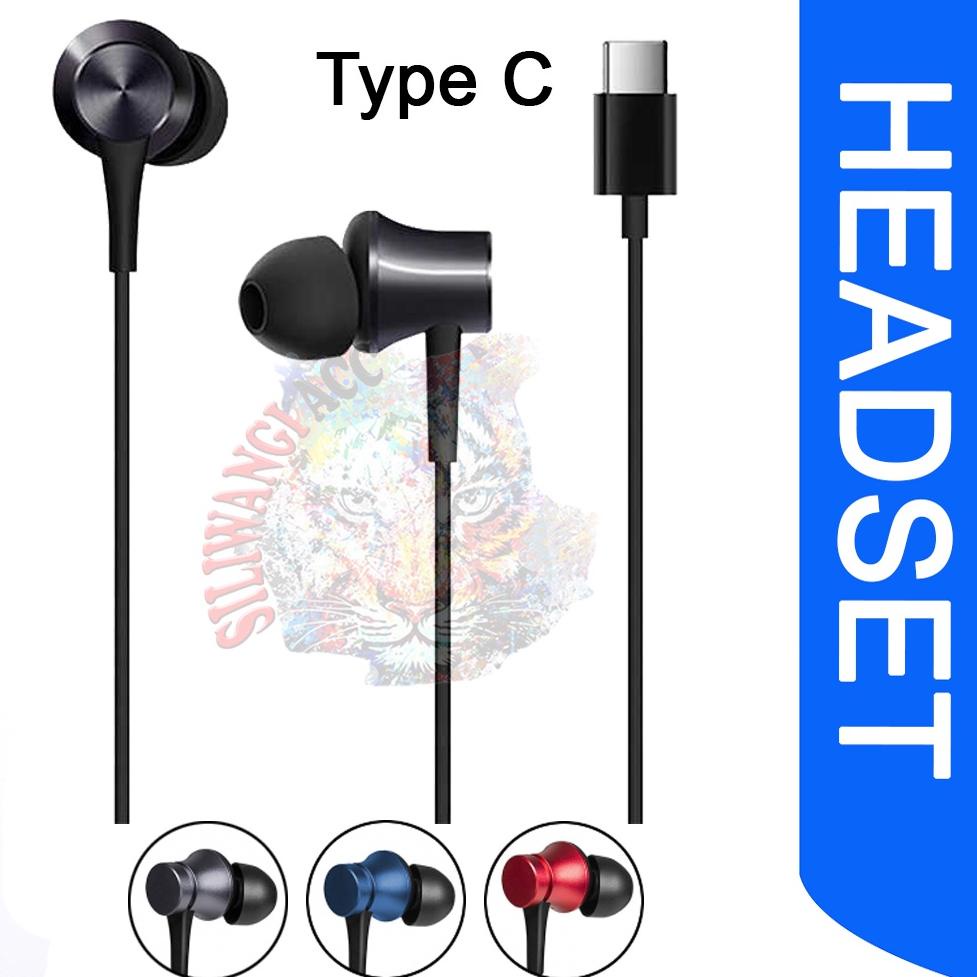 [WH897] Headset Hanset Xiaomi Type C Xiaomi 11T Pro Mi 10s Ultra Mi 9 Pro 5G Poco F3 ivdmt