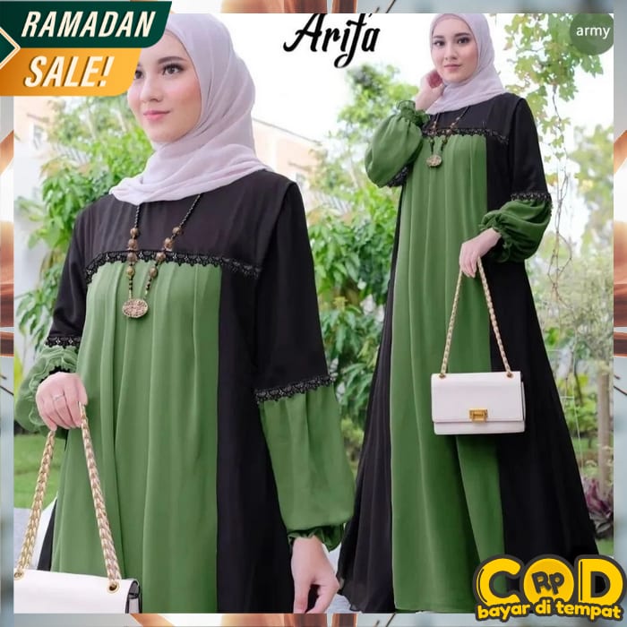 Dress Pesta Kondangan Gamos Perempuam Ayasan Prempuan Dwsa Gami Wanira Syar'I Premium Gmis Perempuan