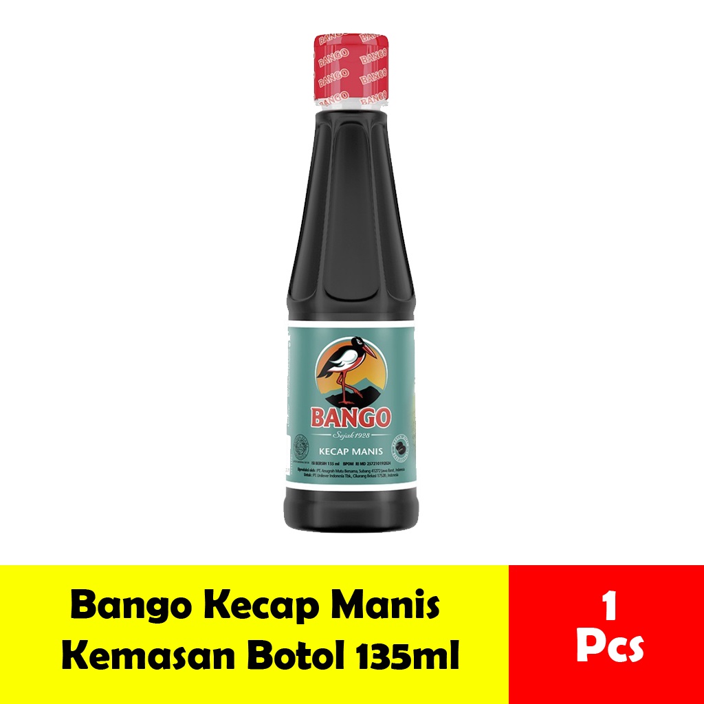 

Kecap Manis Bango Kemasan Botol isi 135ml