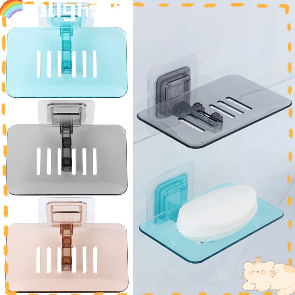 Solighter Tempat Sabun Penyimpanan Draining Rack Shower Soap Dish