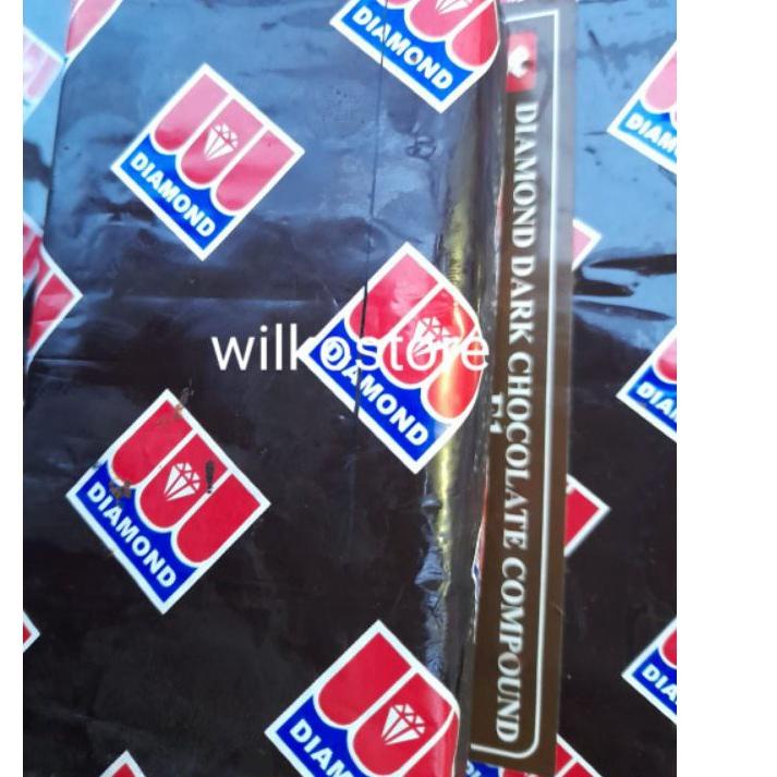

NEW | KBM|Cokelat Batang Diamond Dark Compound 1kg