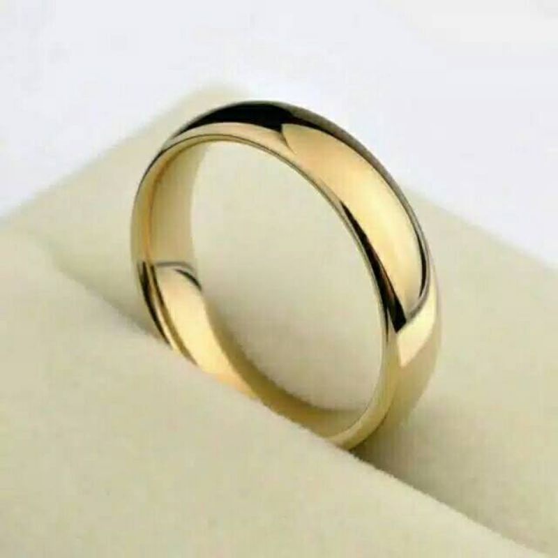 CINCIN COUPLE PRIA DAN WANITA GOLD KUNING EMAS