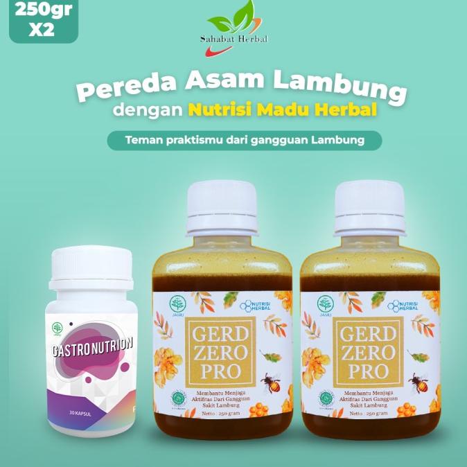 GERD ZERO PRO Obat Maag, GERD Asam Lambung, Madu Magh Pencernaan