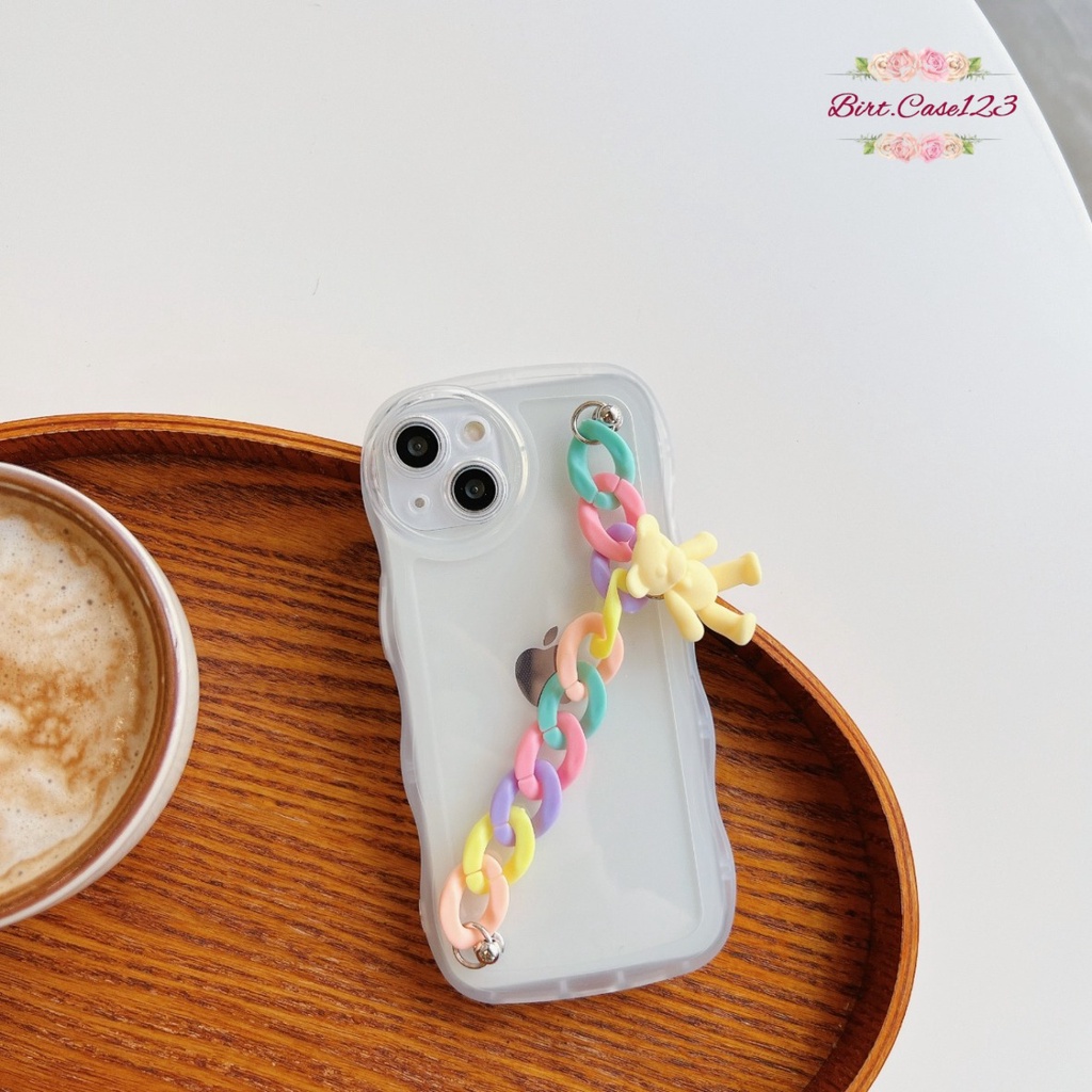 GC01 SOFTCASE GELOMBANG WAVE CLEAR RANTAI FOR REALME 5 5I 5S C3 9 9I 10 C11 C12 C25 C15 C20 C21 C21Y C25Y C30 C31 C33 C35 BC7049