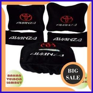 onderdil Bantal Kepala Jok Mobil Car Seat Headrest 3 in 1 AVANZA 2674N23