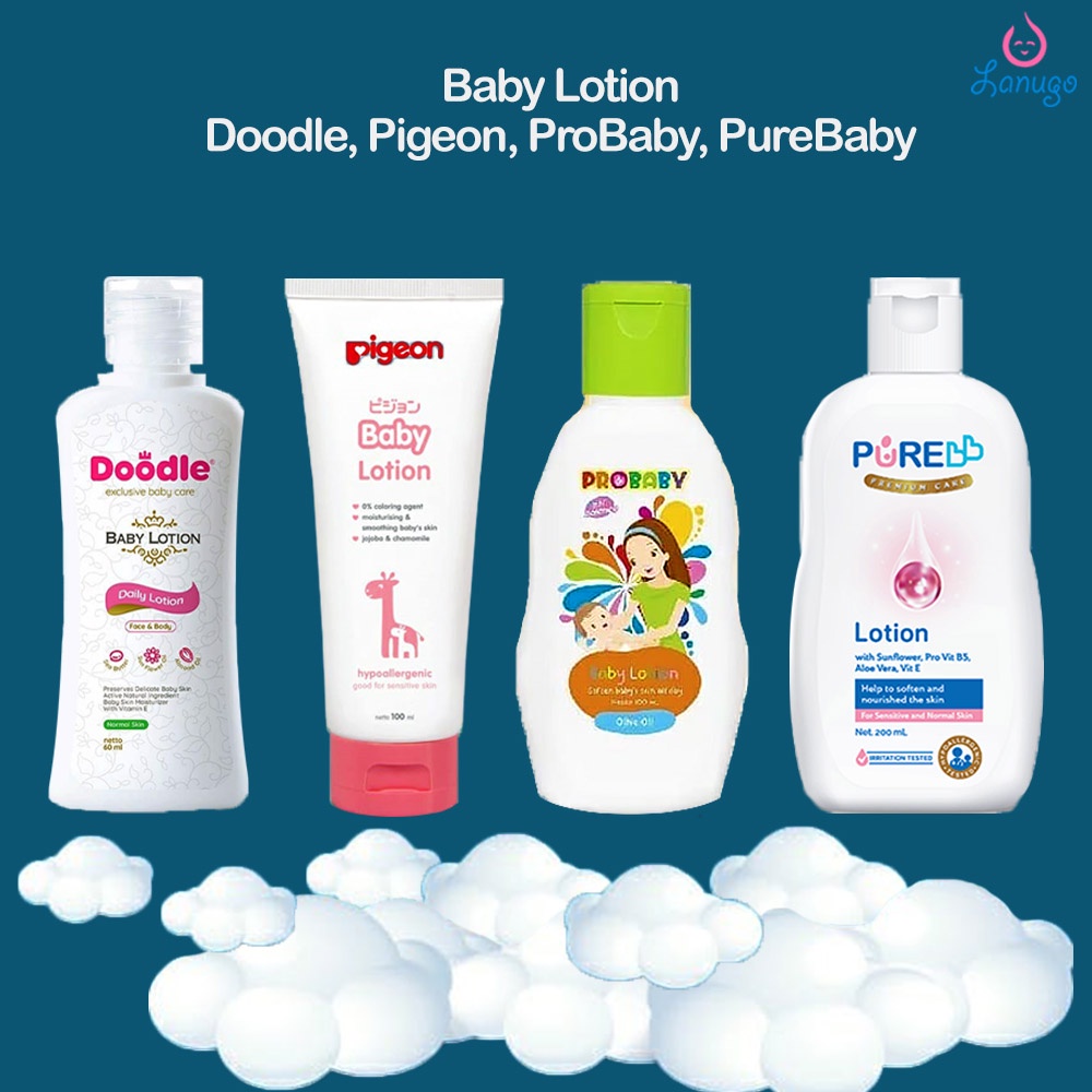 Jual Doodle Pigeon Baby Lotion / Lotion Bayi Pure Baby ProBaby