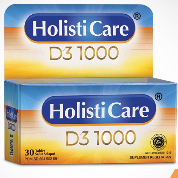 Holisticare D3 1000 30 Tablet / vitamin d3 1000