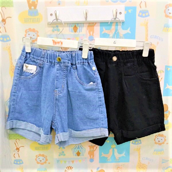 Celana Pendek Jeans Anak Perempuan XK2013