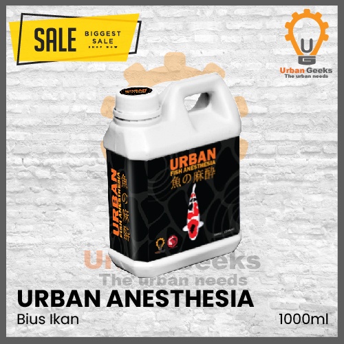 Bius Ikan Urban Fish Anesthesia 100 ml  Treatment Handling